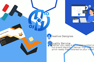 design a modern abstract logo for your brand