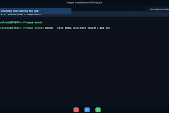 develop custom frappe apps and erpnext modules