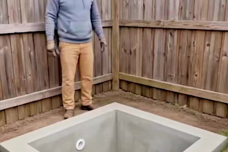 created an ai before and after renovation transformation video