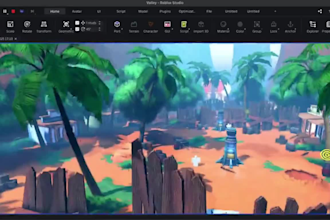 build custom roblox map, 3d game environment and roblox builder in roblox studio