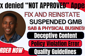 reinstate google business profile suspension fix policy violations