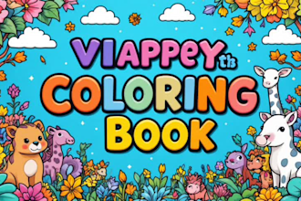 design a professional coloring book for amazon KDP and print
