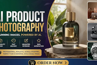 create realistic ai product photo and commercial ads image