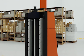 create cinematic 3d industrial product animation robotic visualization