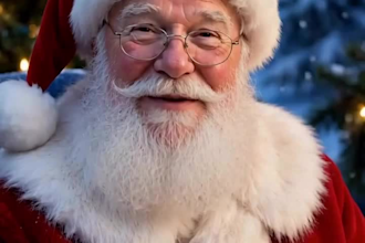 record a santa claus or christmas character voice over message