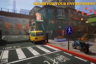 create ps1 lowpoly environment animation psx retro 3d maps and loops