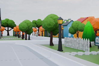 design low poly city asset packs for mobile and indie games