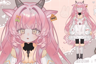 design and rig a high quality live2d vtuber model for vtube studio