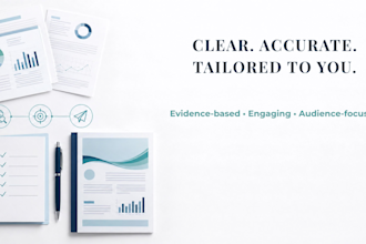 write and simplify psychology and healthcare content