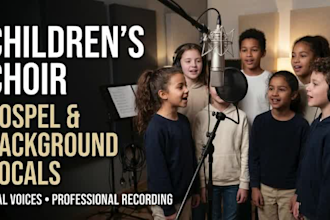 record children choir, gospel choir and background vocals