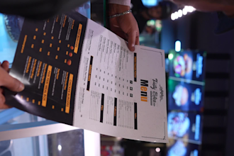 do static TV screen menu, digital menu boards, restaurants