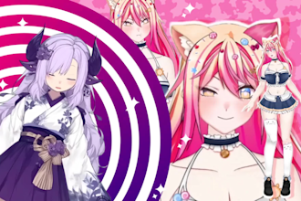 create live2d and rig a vtuber model