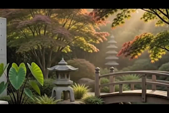 design luxury koi pond and biophilic backyard landscape