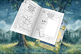 make a book trailer promo or ebook marketing video with page flip