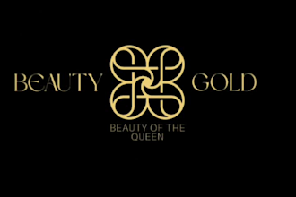 design luxury jewelry logo and elegant social media post