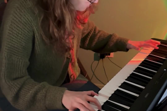 record a piano part in your project