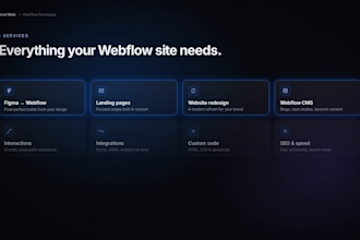 convert figma to webflow, pixel perfect and responsive