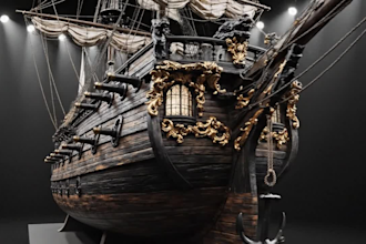 create realistic 3d ship models, boats, yachts and marine designs, 3d tugboat