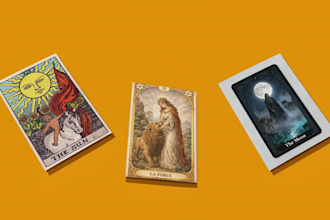 create custom tarot cards and oracle deck illustrations