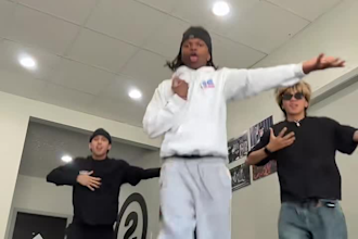 create viral tiktok dance choreography, tiktok dance routines video