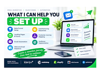 build a high converting sales funnel with email automation