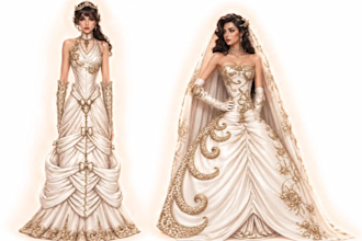 create luxury bridal gowns and haute couture wedding dress designs
