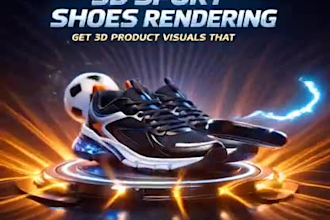 design high quality 3d product images for amazon listings