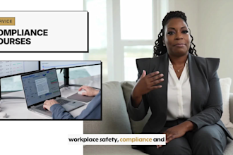 create employee onboarding safety and compliance training courses ai video