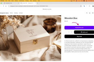 upgrade your shopify store with a dynamic product customizer