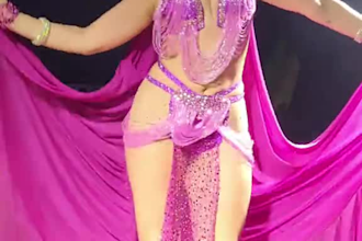create viral belly dance videos for tiktok, instagram reels to promote your song