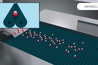 create 3d industrial animation technical 3d animation, pharmaceutical machinery
