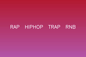 professionally mix and master your rap trap hip hop or rnb song