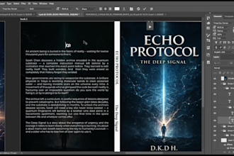 design cinematic ebook and amazon KDP book covers