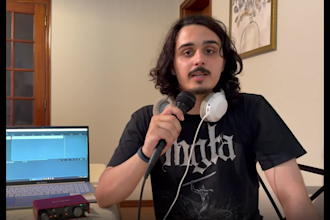 record a professional voice over in european portuguese