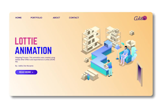 create custom lottie animations for your app and website