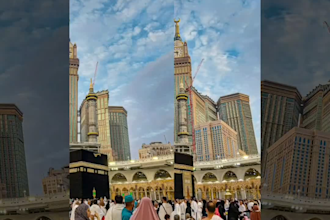 do simple quran video editing with beautiful islamic style
