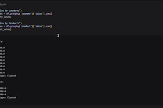 do data analysis using python and excel