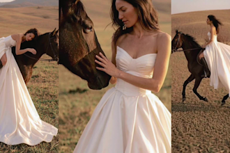 create ai bridal campaign visuals and wedding fashion content
