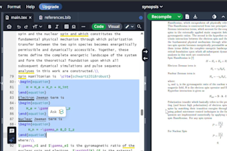 format your research paper in latex