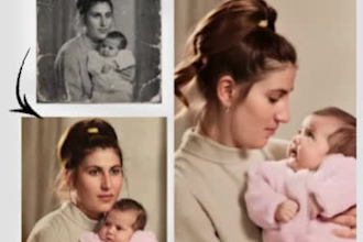 professionally restore and enhance your old damaged photos