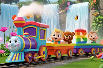 create 3d ai nursery rhyme videos for kids