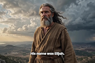 create ai realistic bible video, cinematic ai bible storytelling for youtube