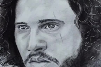 draw personalized pencil portraits and acrylic paintings