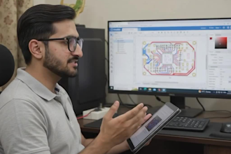 design schematics and pcb layout with gerber files and bom