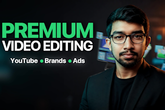 do professional and creative video editing