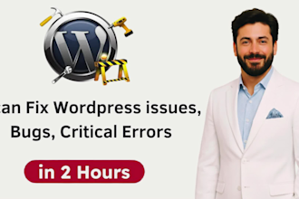 fix wordpress issues, woocommerce fix, elementor issues