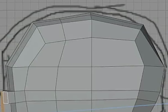 create ps1 ps2 psx n64 low poly 3d character for game horror and retro animation