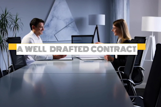 draft and review legal contracts and agreements