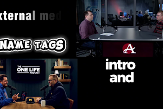 do podcast video editing, podcast audio, zoom interview, webinar
