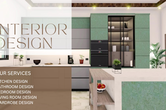 do kitchen interior design and planning